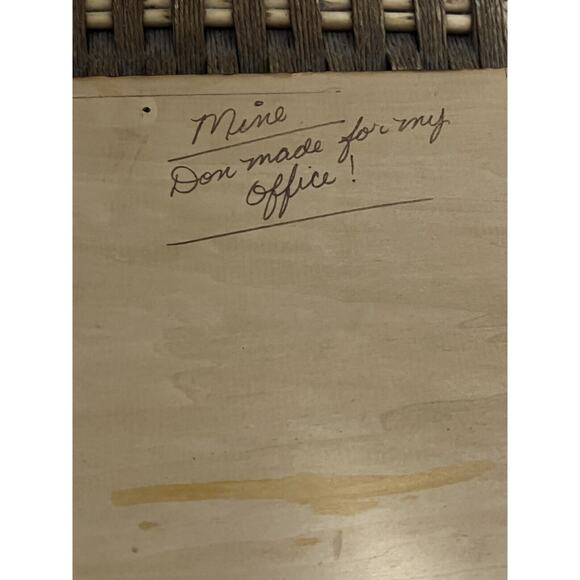 Pyrography by Don Worden 1978 Rustic Cabin in the Woods Wood Folk Art - Picture 9 of 10